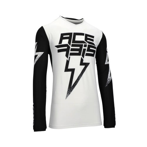 ACERBIS Motocross Jersey X-Flex Blizzard - Weiß/Schwarz