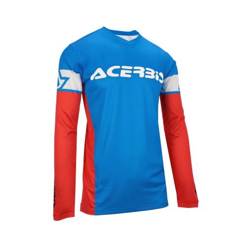 ACERBIS Motocross Jersey MX J-Track INC. 2.0 - Blau/Rot