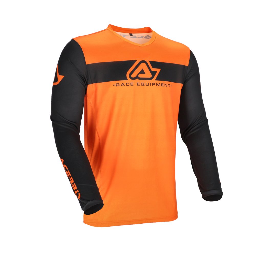 ACERBIS Motocross Jersey MX J-Track INC. 2.0 - Schwarz/Orange