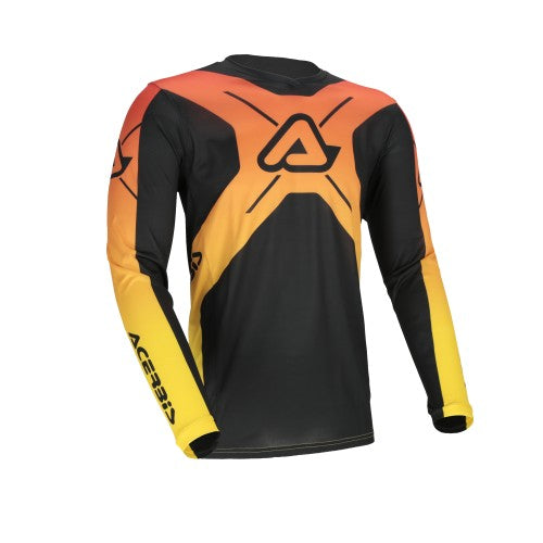 ACERBIS Motocross Jersey MX J-Track INC. 2.0 - Schwarz/Gelb