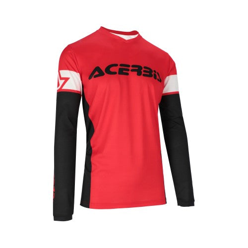 ACERBIS Motocross Jersey MX J-Track INC. 2.0 - Rot/Schwarz