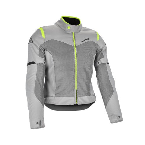 ACERBIS Jacke Ramsey Vented 2.0 Lady - Grau/Gelb