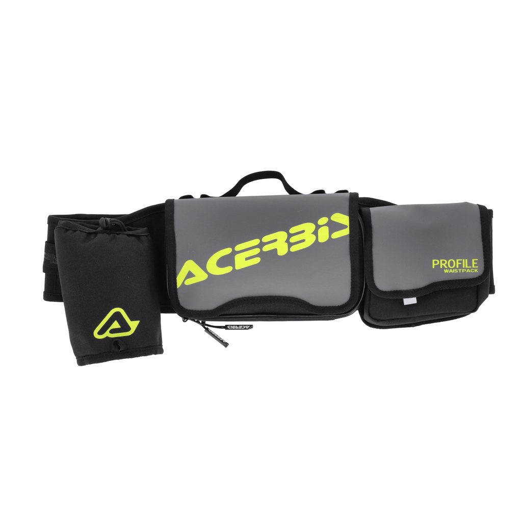 ACERBIS Profile Logo Gürteltasche 3 Liter - Schwarz/Grau