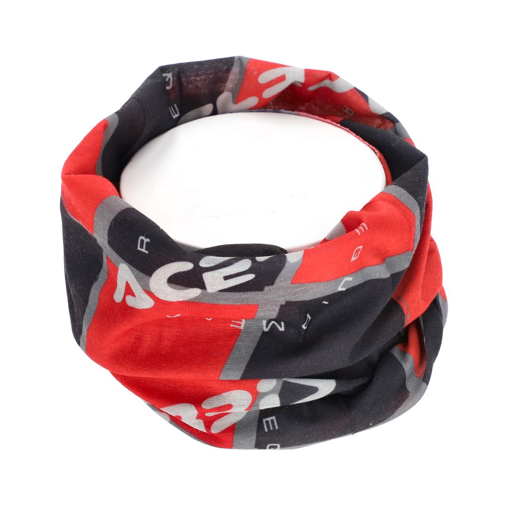 ACERBIS Neck Warmer REG - Rot/Schwarz