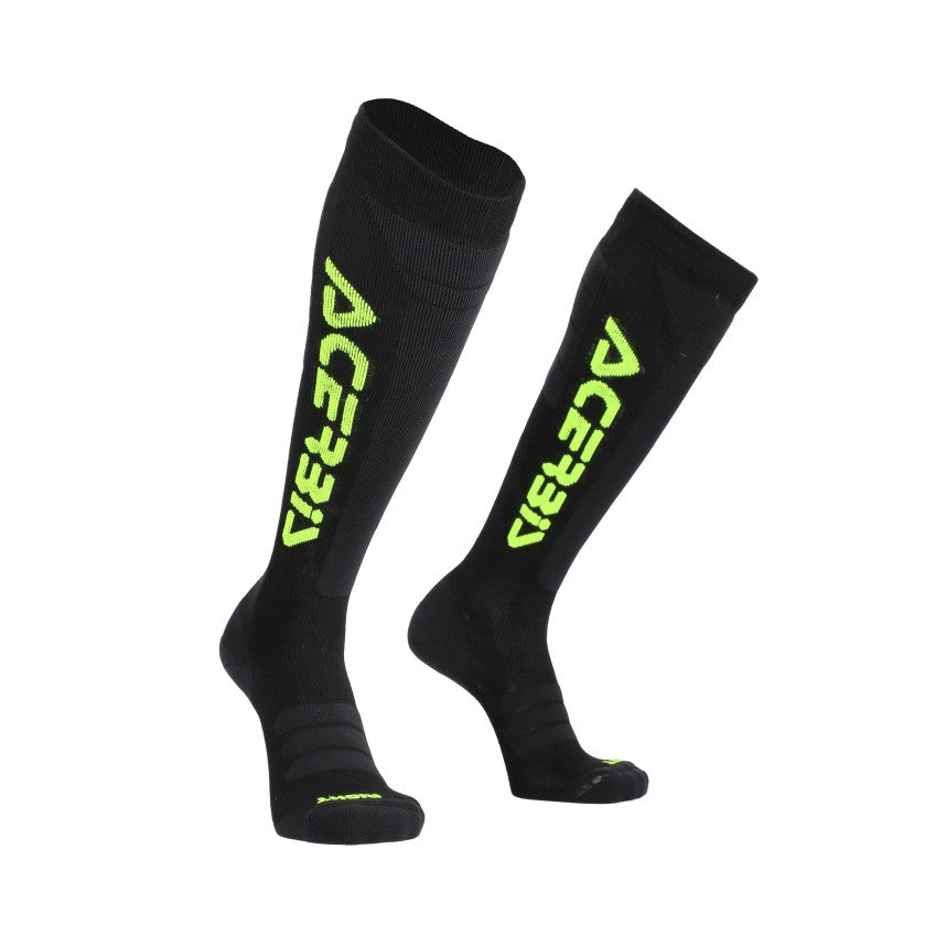 ACERBIS Socken MX Winter - Schwarz/Gelb