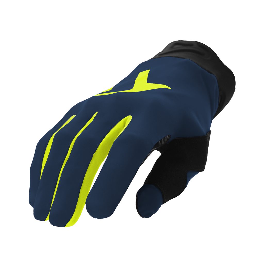 ACERBIS MX Linear 2.0 Motocross Handschuhe - Blau/Gelb