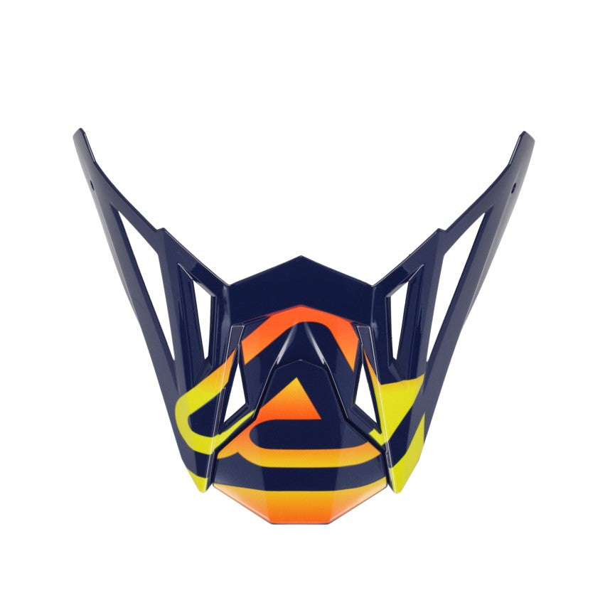 ACERBIS MX- Enduro Helmschild T711 - Blau/Orange