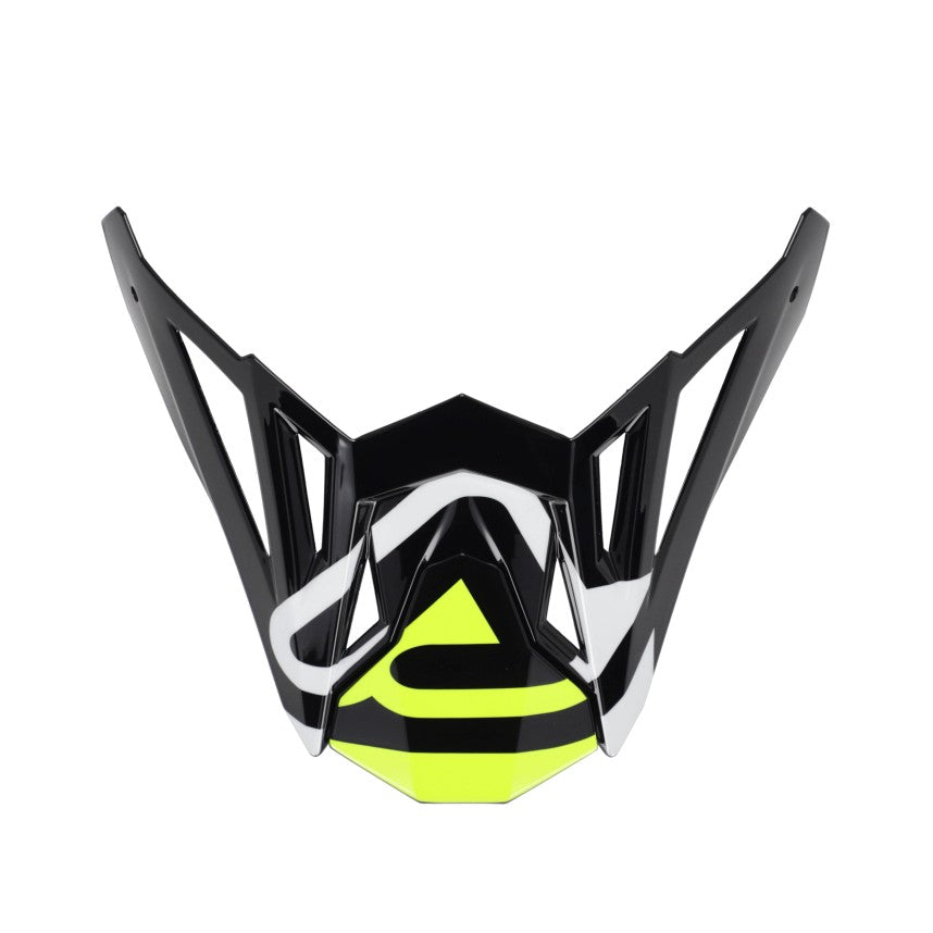 ACERBIS MX- Enduro Helmschild T711 - Schwarz/Weiß