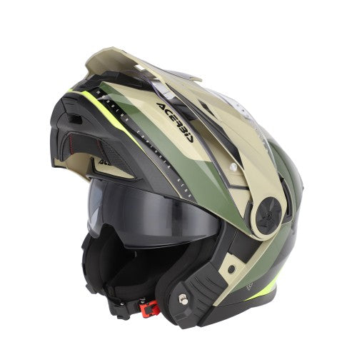 ACERBIS Modularhelm Rider - Grün/Braun