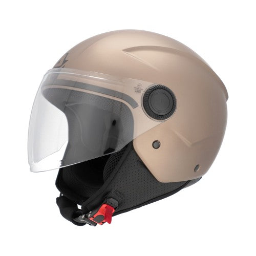 ACERBIS Jet Helm Brezza Metallic - Braun