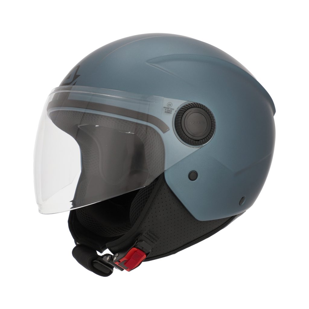 ACERBIS Jet Helm Brezza Metallic - Dunkelblau