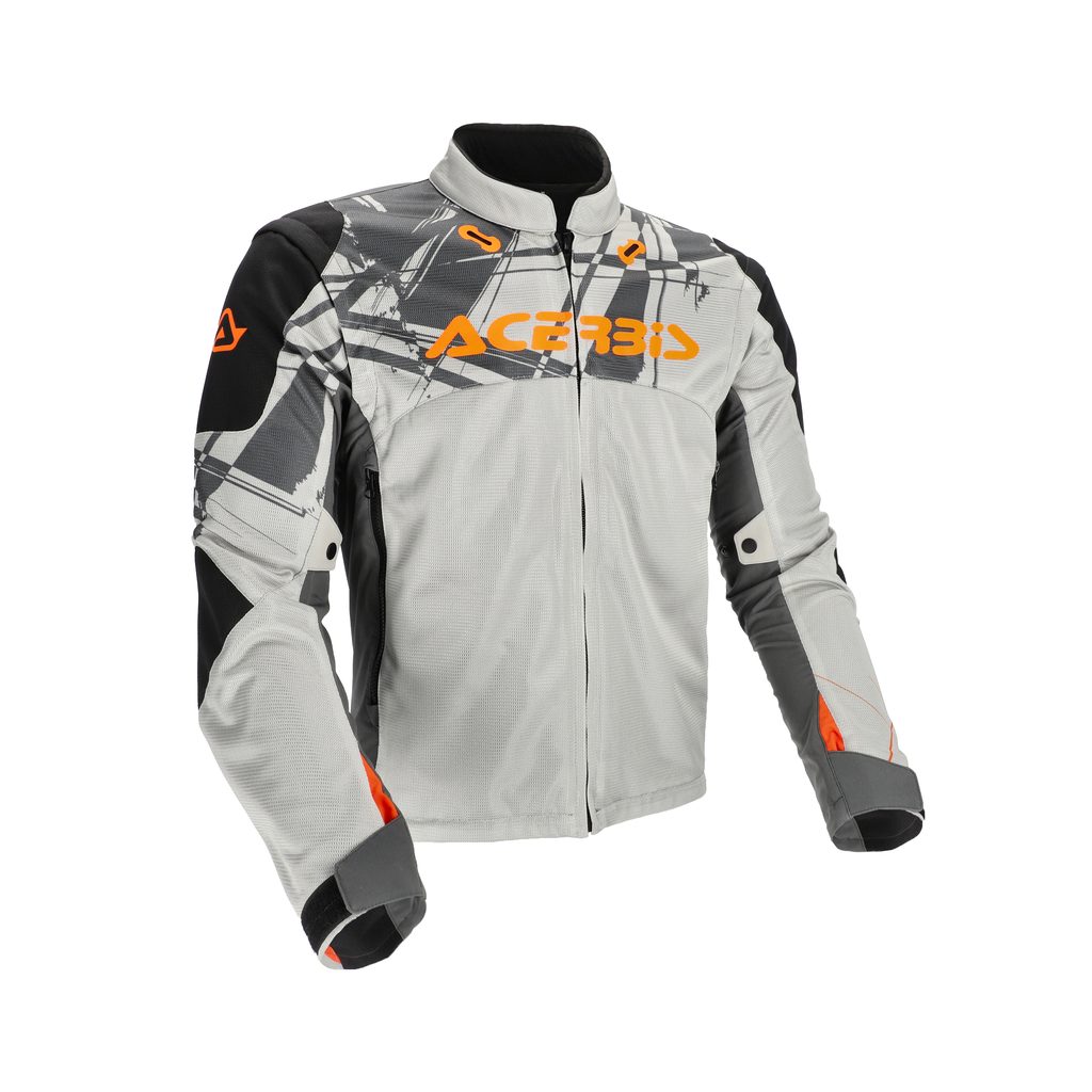 ACERBIS Offroad Jacke Rally Race Mesh - Orange/Grau