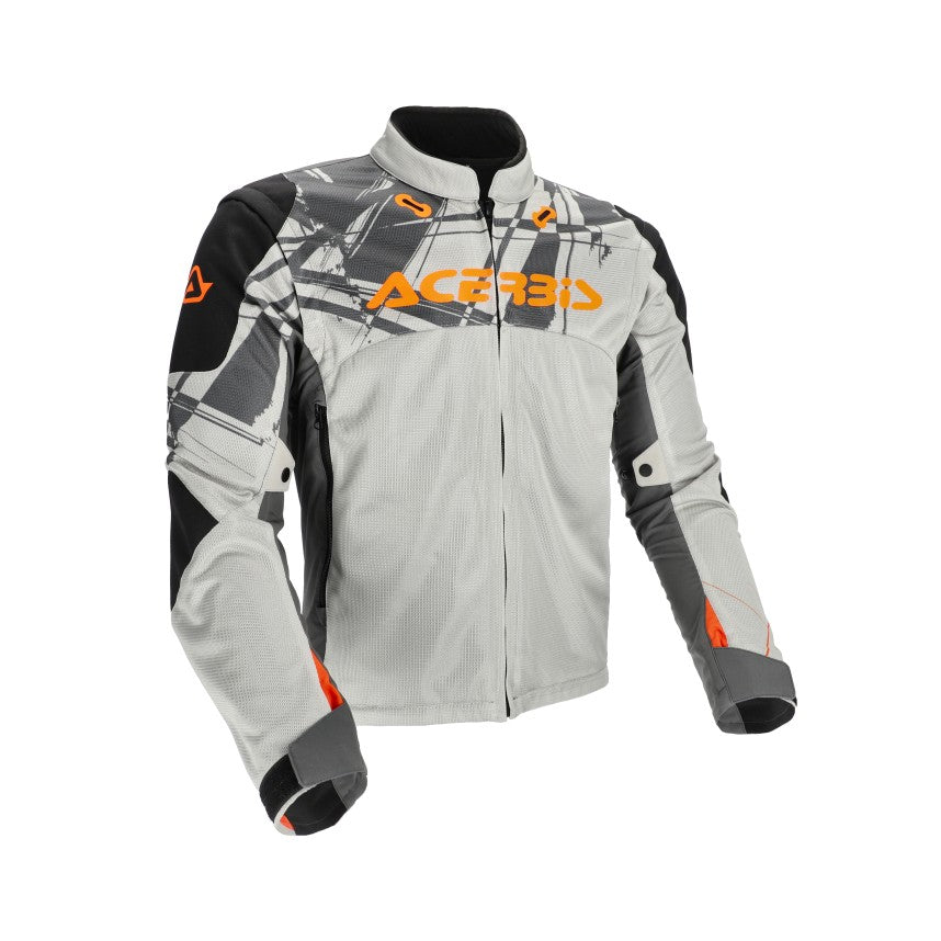 ACERBIS Offraod Jacke Rally Race Mesh - Orange/Grau