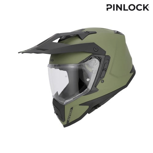 ACERBIS Adventure Helm Assault - Militärgrün