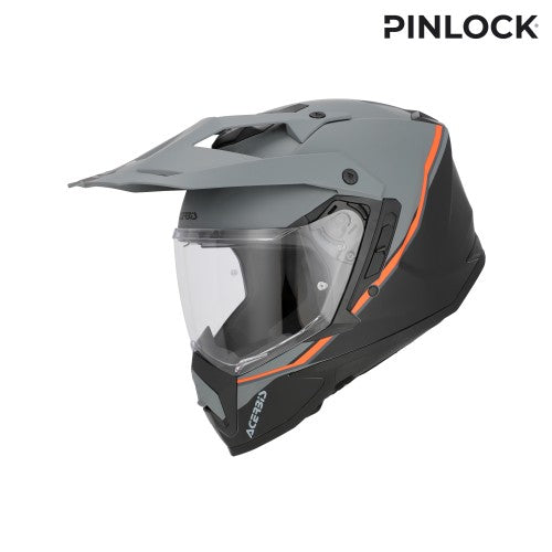 ACERBIS Adventure Helm Assault - Schwarz/Fluo Orange
