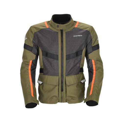 ACERBIS Jacke Ramsey Vented Lang - Grün/Orange