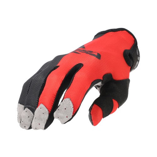ACERBIS MX-P 2.0 Vented Motocross Handschuhe - Rot/Schwarz