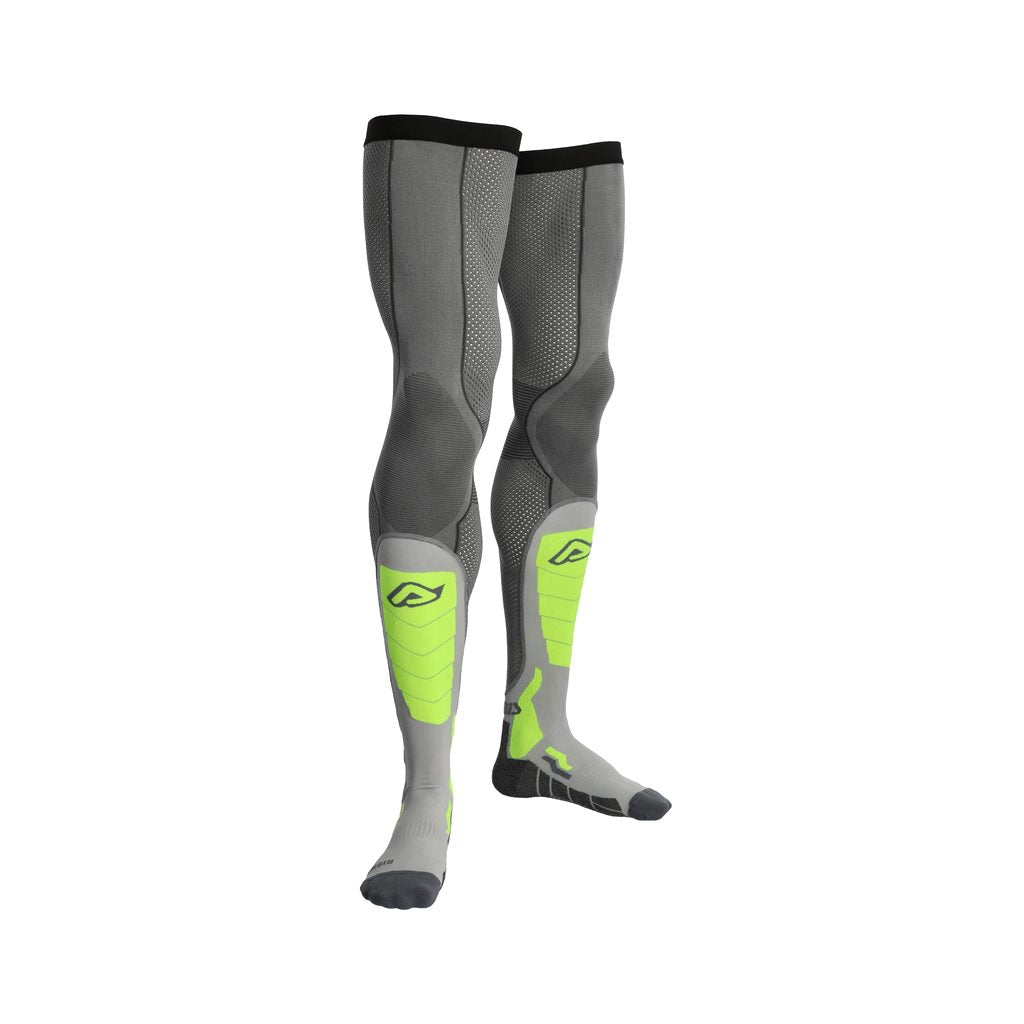 ACERBIS Strümpfe X-Leg Pro Vented - Grau/Gelb