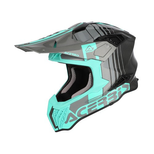 ACERBIS MX- Enduro Helm Airstrike-C - Türkis