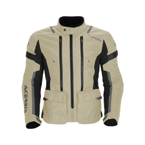 ACERBIS Jacke X-Travel 2.0 - Beige/Schwarz