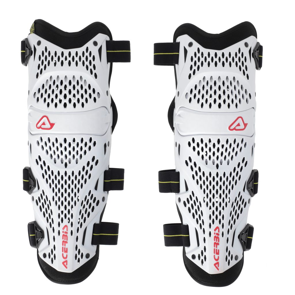 ACERBIS Knieschützer Impact Pro - Weiß