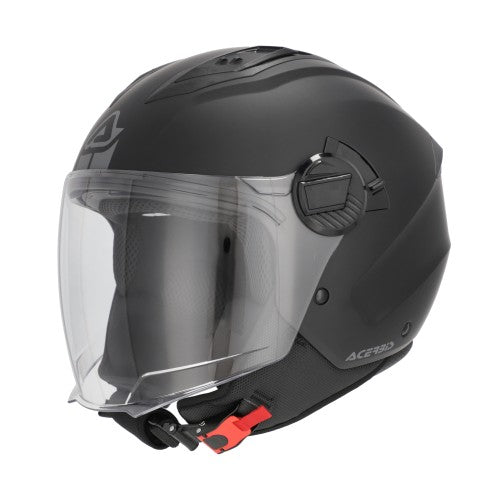 ACERBIS Jet Helm Levante - Schwarz 2