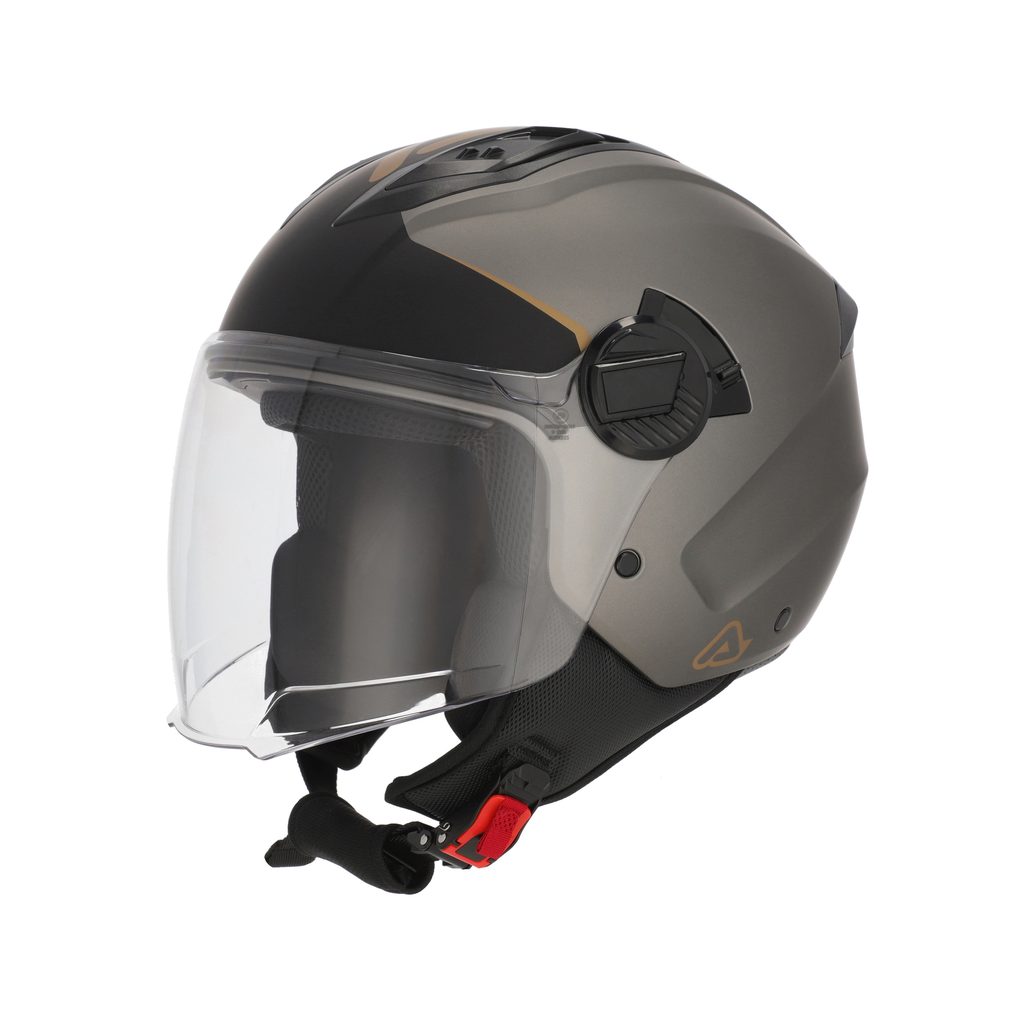 ACERBIS Jet Helm Levante - Grau/Bronze