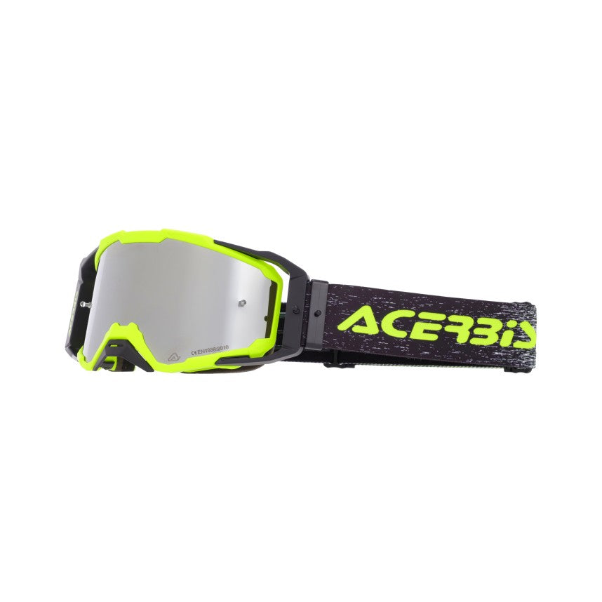 ACERBIS MX- Enduro Brille Vitrion Verspiegelt - Neongelb/Schwarz