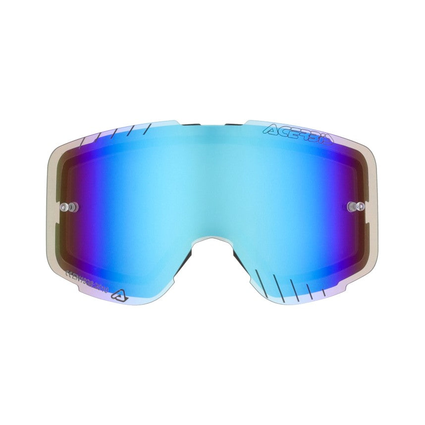ACERBIS Ersatzscheibe Verspiegelt Vanguard Kid - Blau