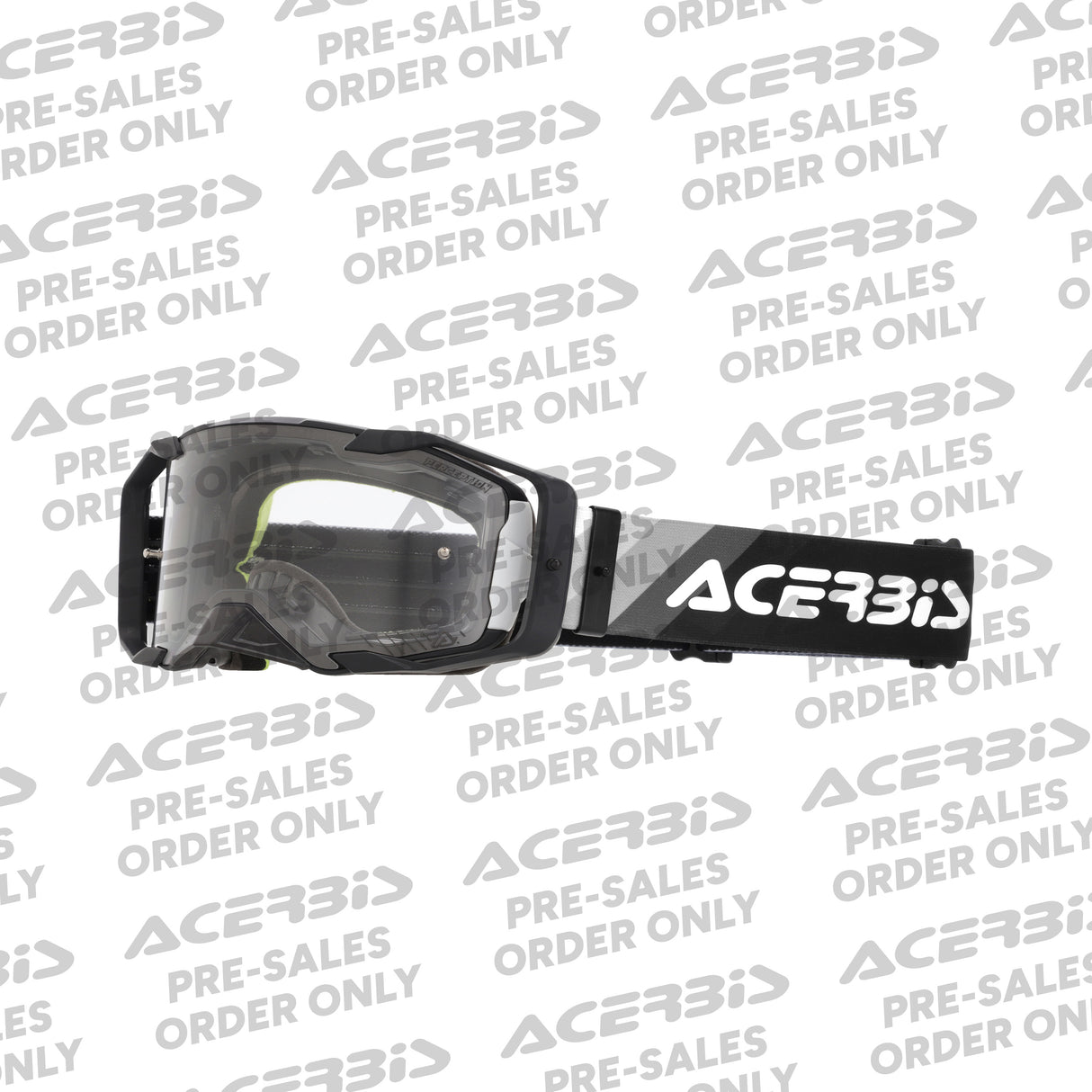 ACERBIS MX- Enduro Brille Vortex - Schwarz