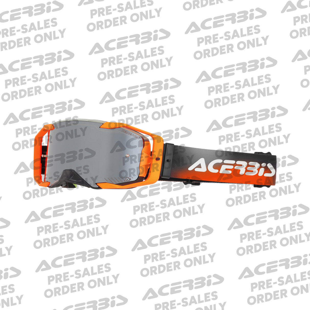 ACERBIS MX- Enduro Brille Vortex Verspiegelt - Orange/Grau