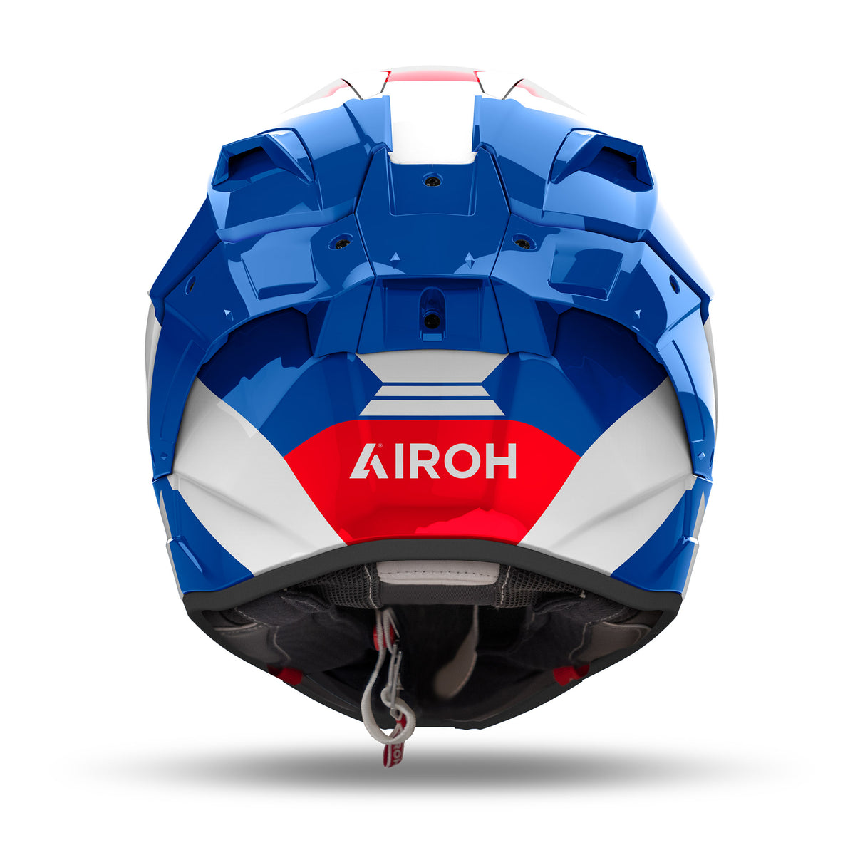 Airoh Helm GP 800 Competition weiß/blau-rot