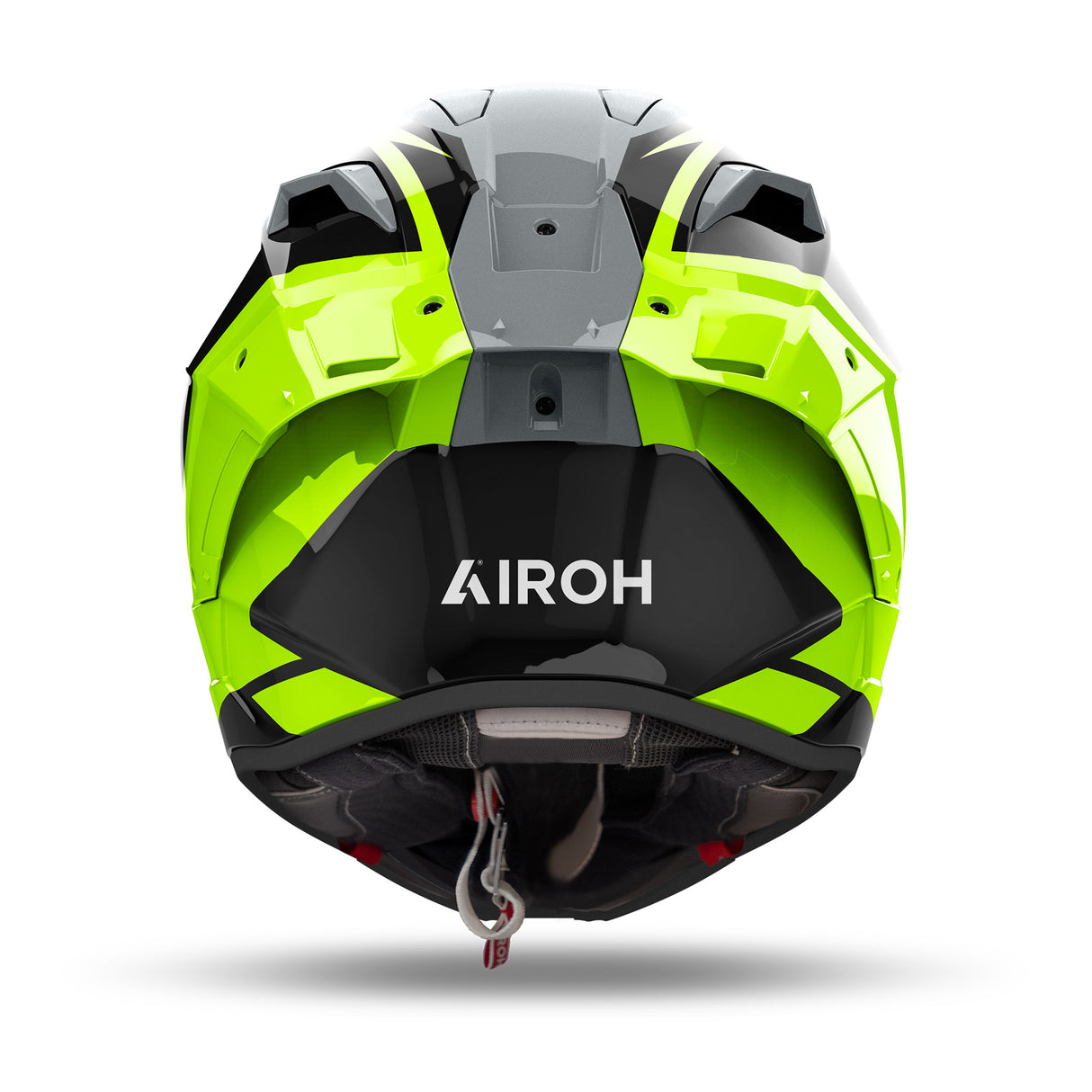 Airoh Helm GP 800 Master grau/schwarz-fluo-gelb