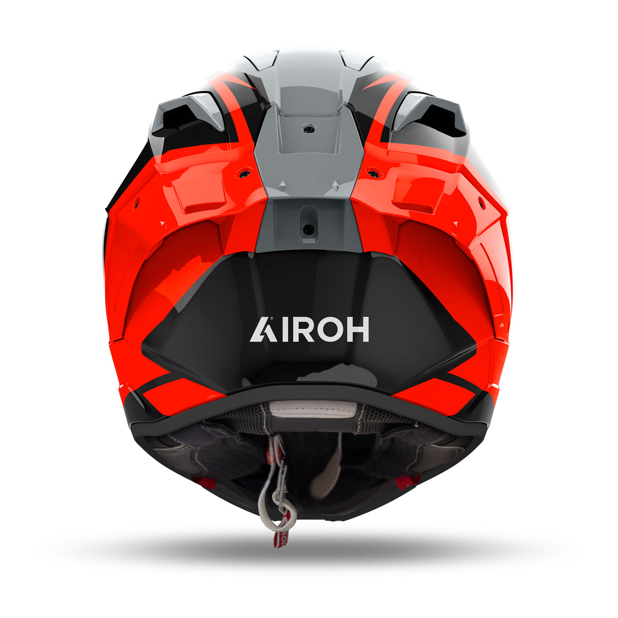 Airoh Helm GP 800 Master grau/schwarz-orange