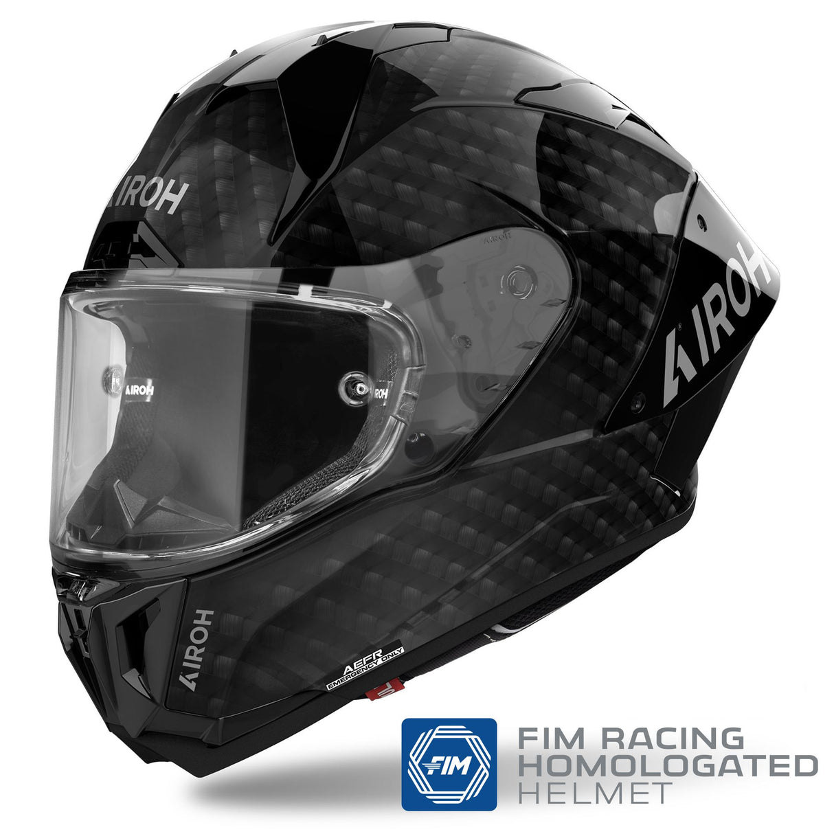 Airoh Helm GP 800 FIM Carbon schwarz