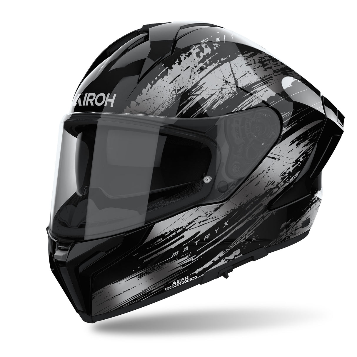 Airoh Helm Matryx Reflex schwarz/grau