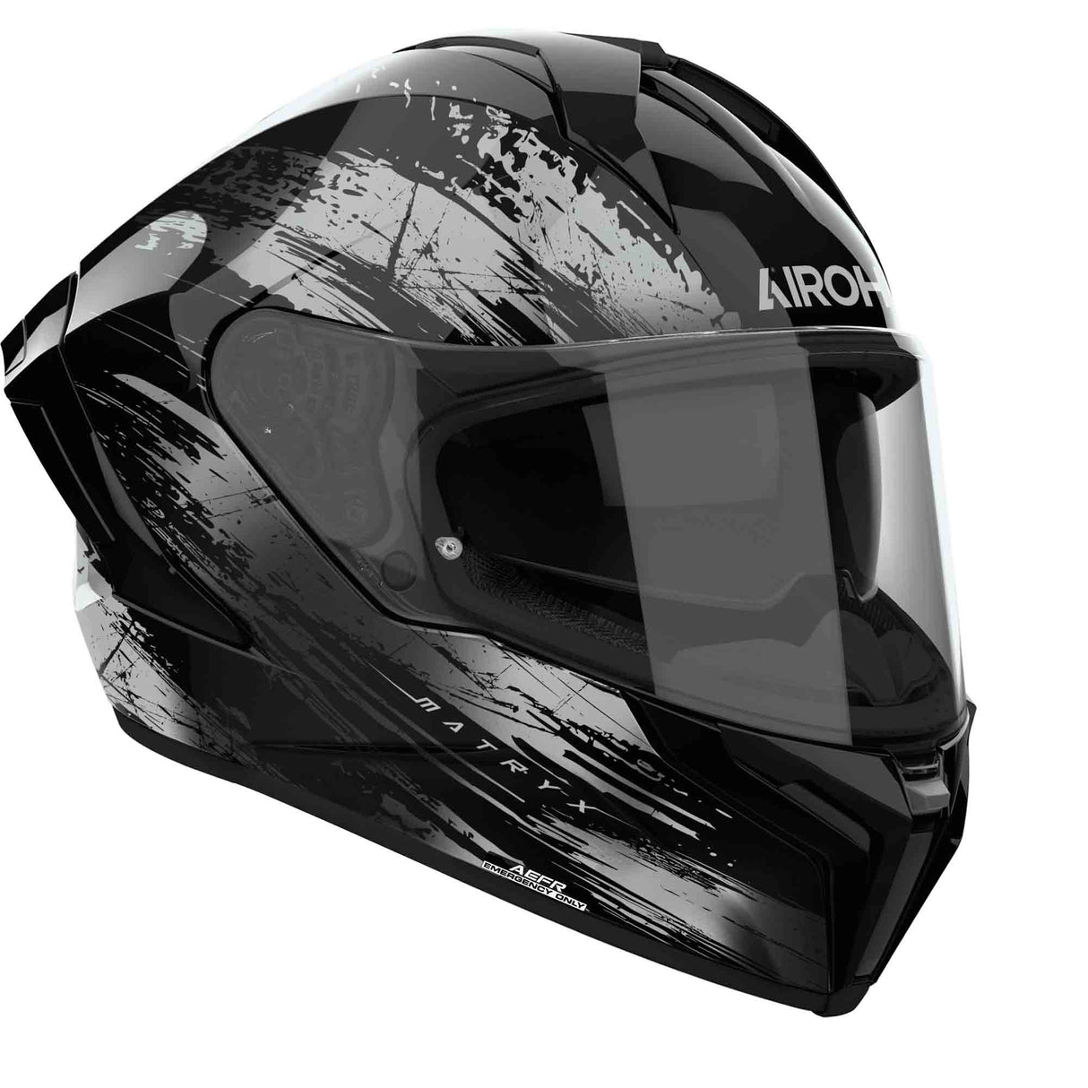 Airoh Helm Matryx Reflex schwarz/grau