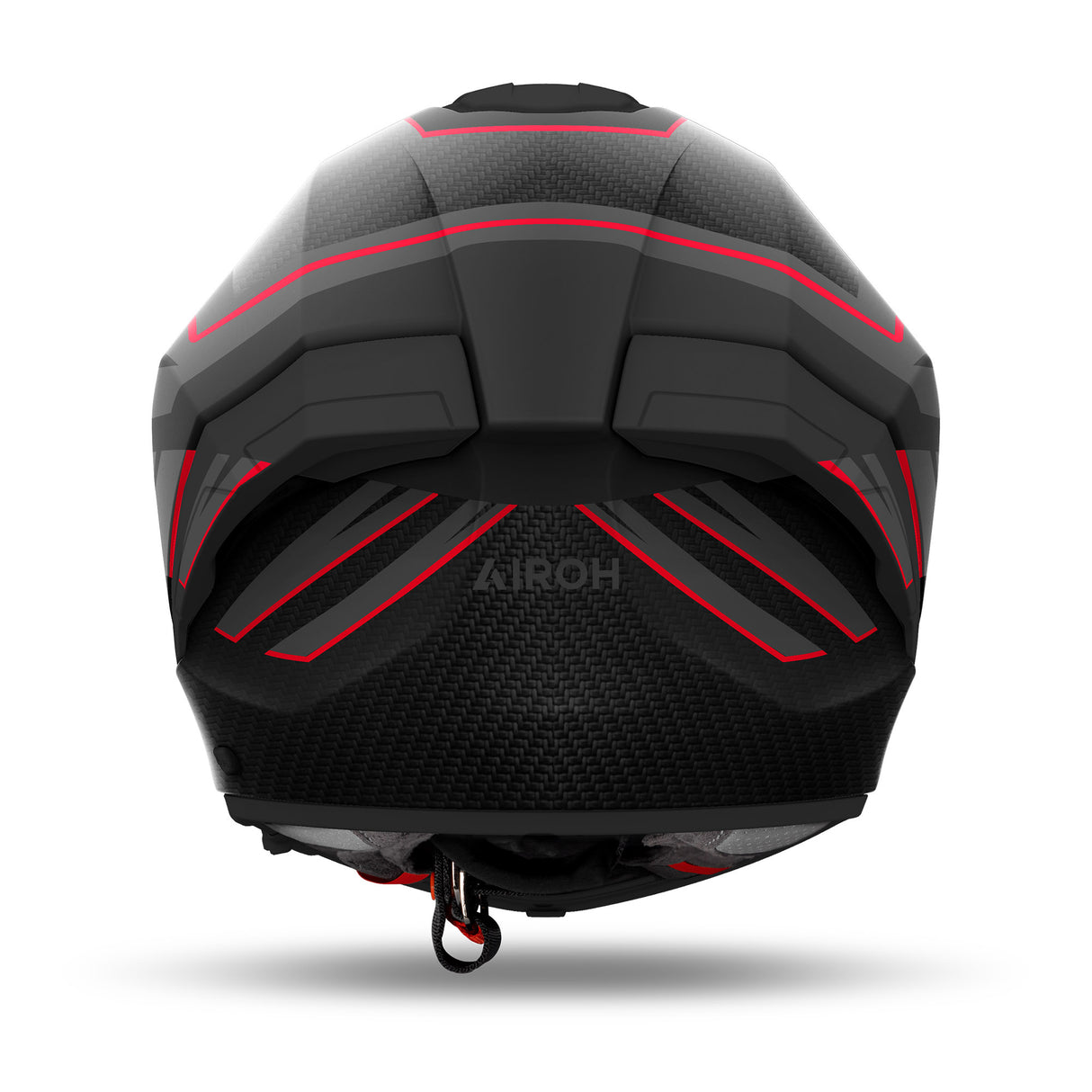 Airoh Helm Matryx Sentinel matt-schwarz/grau-rot