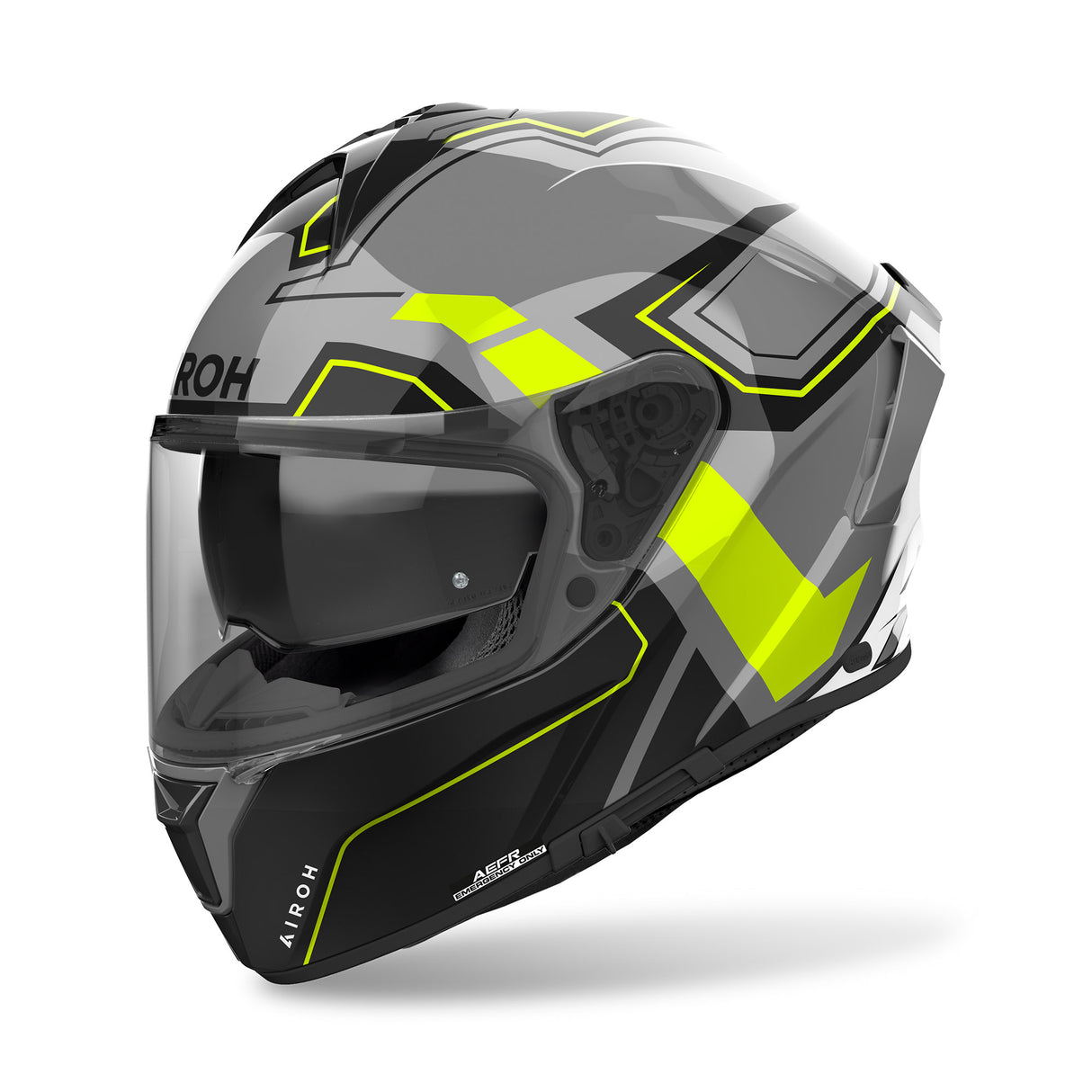 Airoh Helm Spark 2 Dart grau/schwarz-fluo-gelb