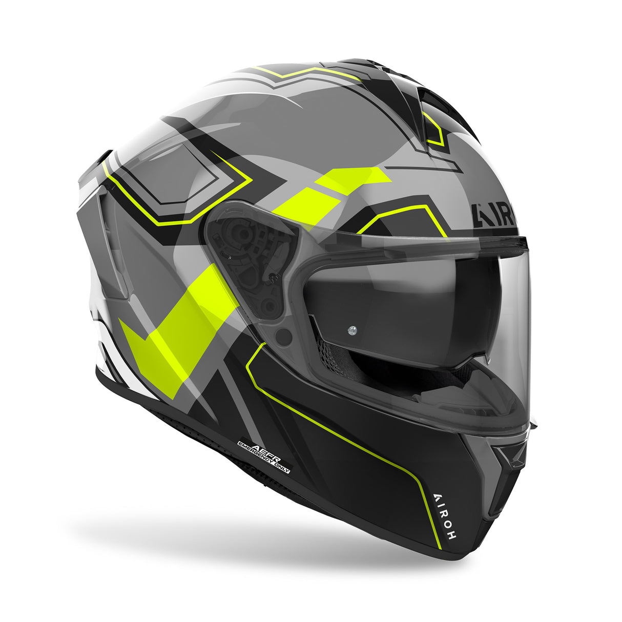 Airoh Helm Spark 2 Dart grau/schwarz-fluo-gelb