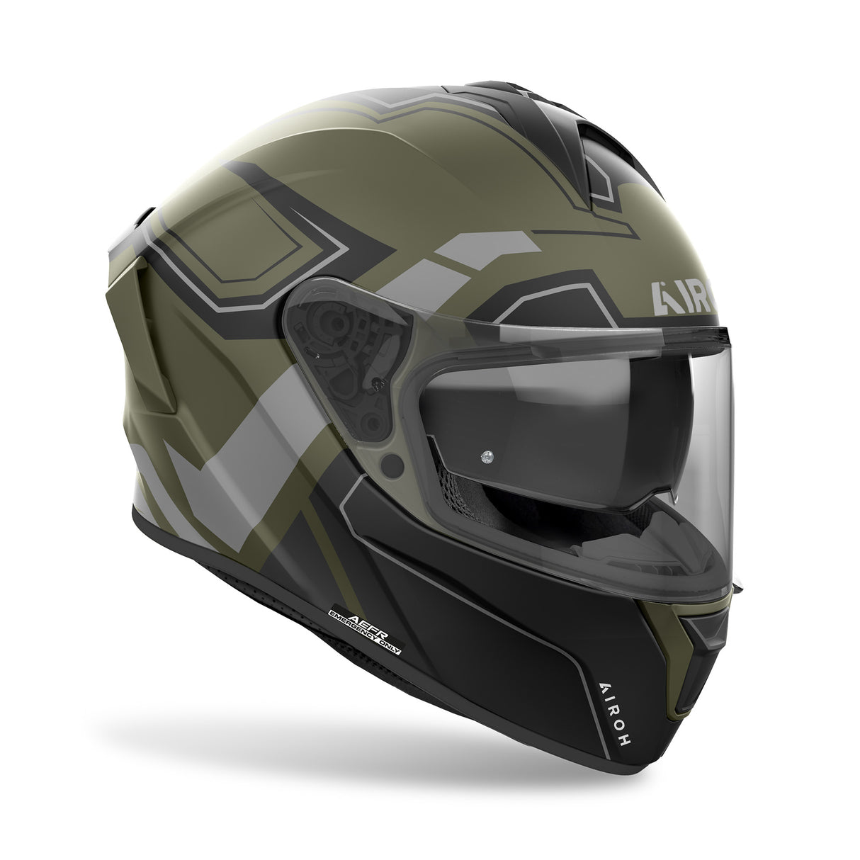 Airoh Helm Spark 2 Dart military grün/schwarz-grau