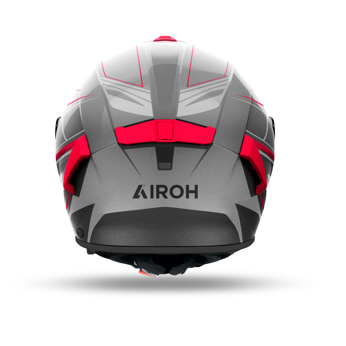 Airoh Helm Spark 2 Shadow matt-grau/schwarz-rot