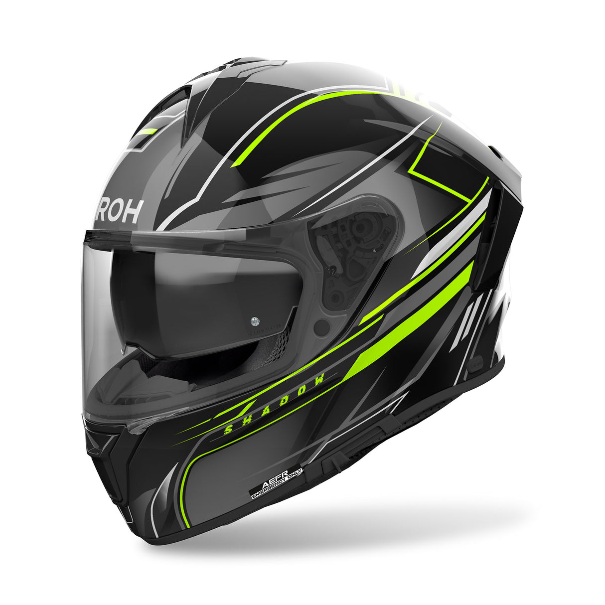 Airoh Helm Spark 2 Shadow schwarz/grau-fluo-gelb