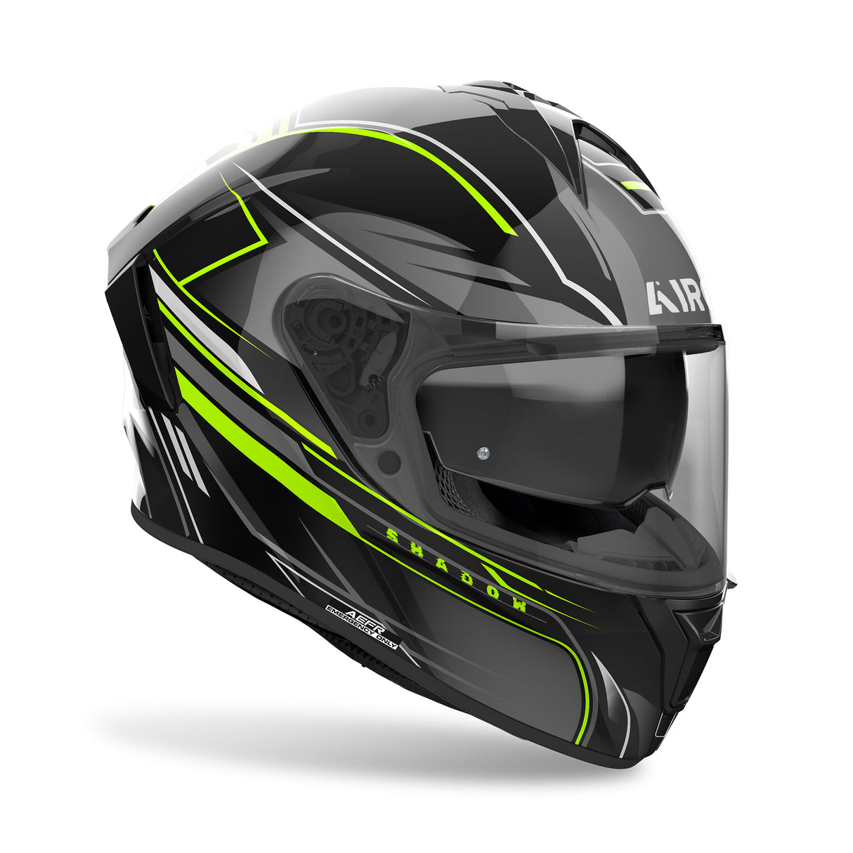 Airoh Helm Spark 2 Shadow schwarz/grau-fluo-gelb