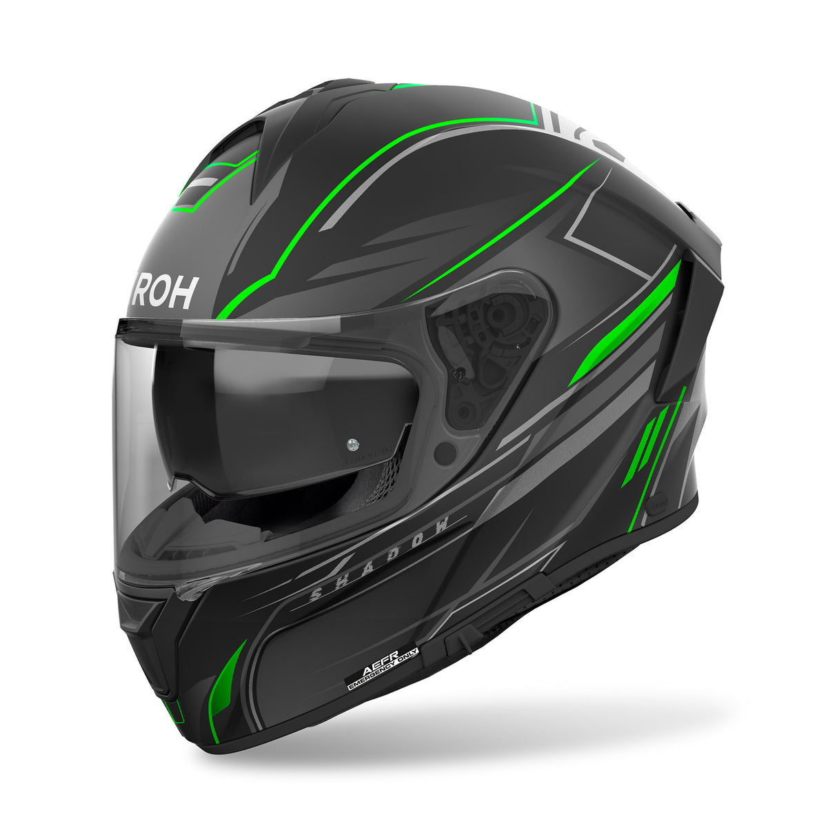 Airoh Helm Spark 2 Shadow matt-schwarz/grau-grün