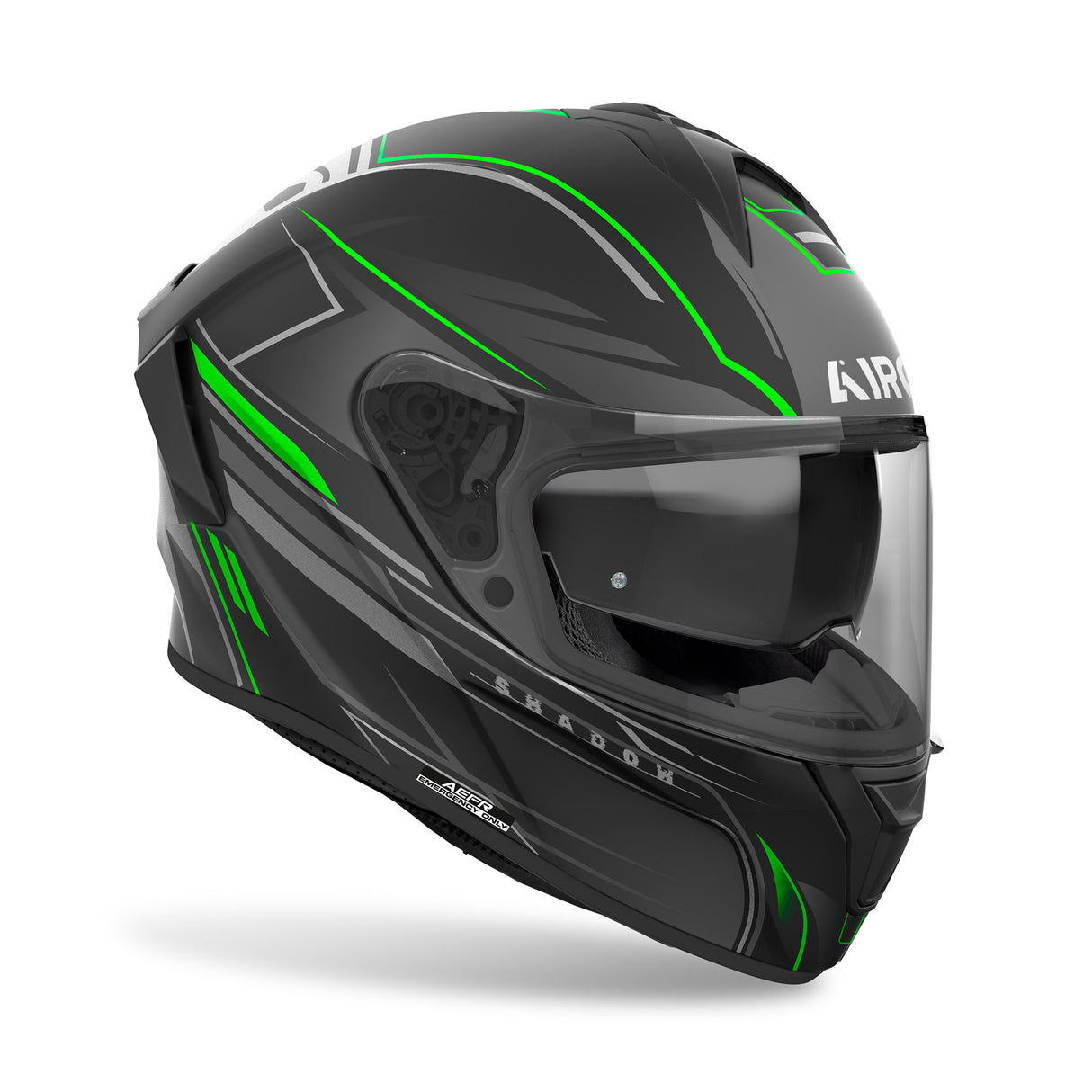 Airoh Helm Spark 2 Shadow matt-schwarz/grau-grün