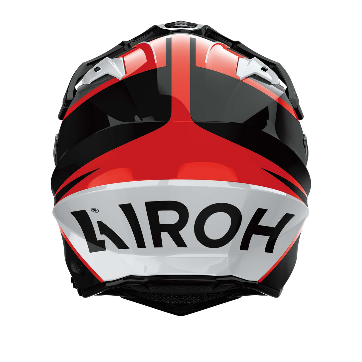 Airoh Helm Commander 2 Skip schwarz/weiß-rot