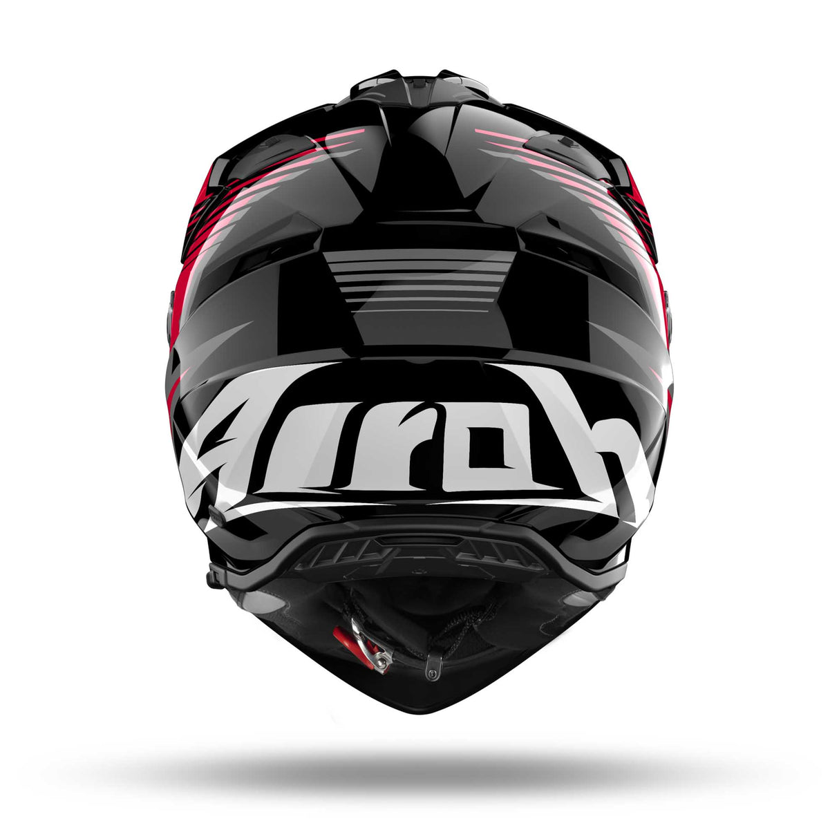 Airoh Helm Bandit Spicy schwarz/grau-rot