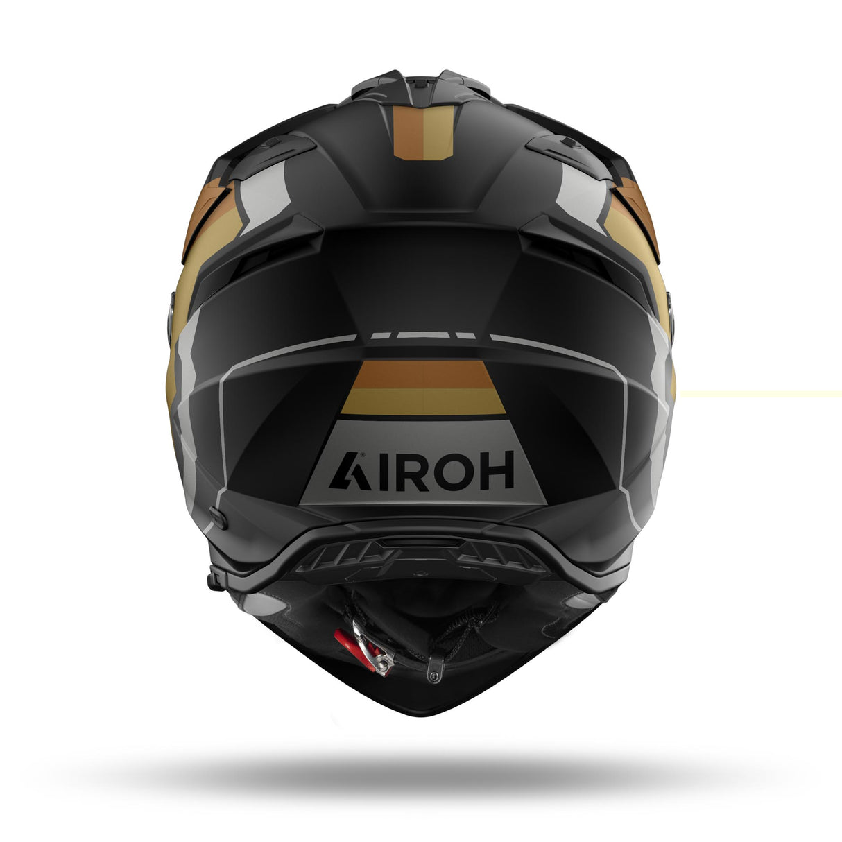 Airoh Helm Bandit Horn matt-schwarz/grau-gold