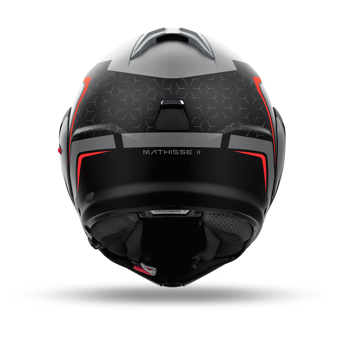 Airoh Helm Mathisse II Magnet matt-schwarz/grau-rot